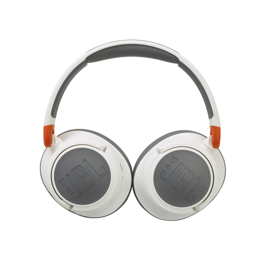 JBL JR 460NC - White - Wireless over-ear Noise Cancelling kids headphones - Detailshot 2